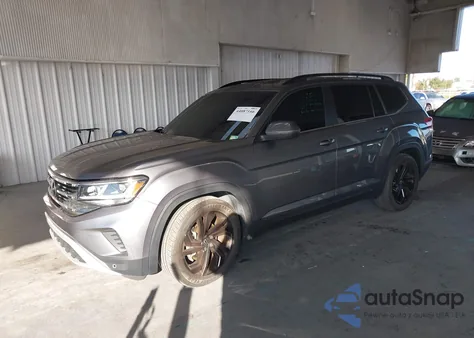 2022 Volkswagen Atlas 3.6L V6 Se W/Technology z USA, uszkodzony, nr VIN 1V2JR2CA9NC548447